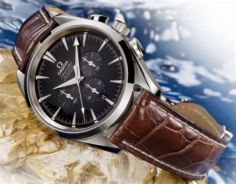 omega aqua terra chronograph